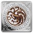 1 oz Silver Medallion - Game of Thrones: Targaryen Sigil