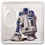 1 oz Silver Medallion - Star Wars Allies: Luke Skywalker & R2-D2