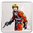 1 oz Silver Medallion - Star Wars Allies: Luke Skywalker & R2-D2