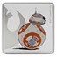 1 oz Silver Medallion - Star Wars Allies: Rey & BB-8