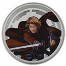 1 oz Silver Medallion - Star Wars: Obi-Wan Kenobi vs Anakin Sky