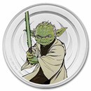 1 oz Silver Medallion - Star Wars: Yoda vs Emperor Palpatine