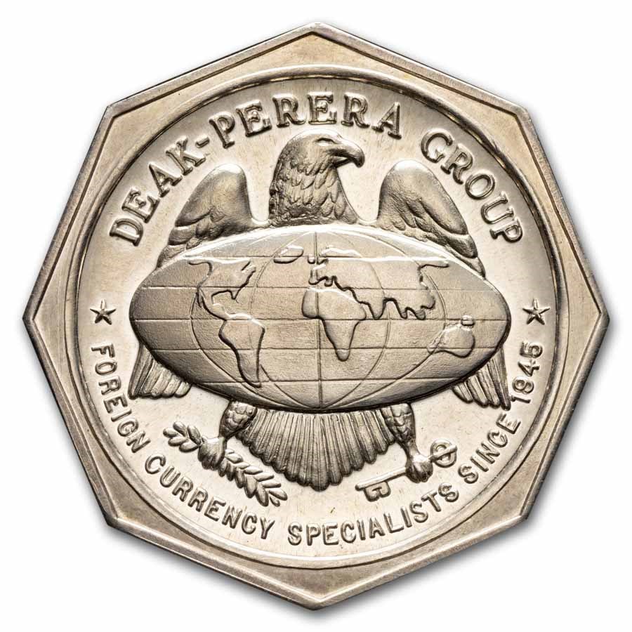 1 oz Silver Octagon - Deak-Perera