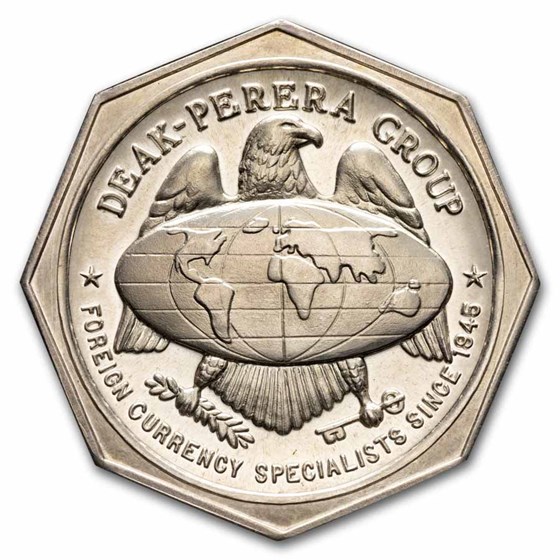 1 oz Silver Octagon - Deak-Perera 1 oz Silver Octagon - Deak-Perera
