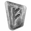 1 oz Silver Piece - Germania Mint Fluorescent Rune: Fehu