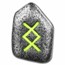 1 oz Silver Piece - Germania Mint Fluorescent Rune: Ingwaz