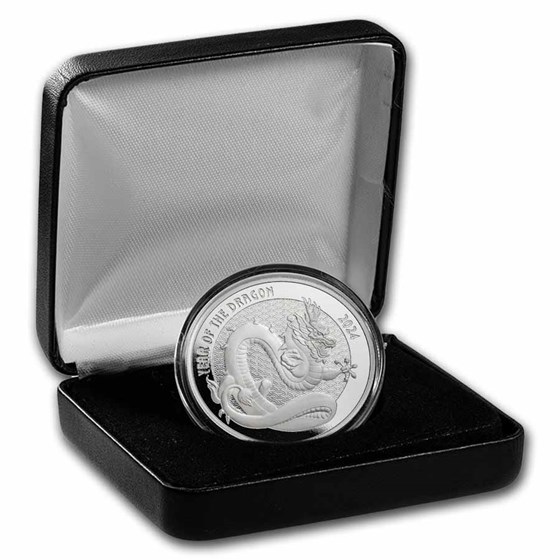 1 oz Silver Proof - 2024 Year of the Dragon (Series 2) 1 oz Silver Proof - 2024 Year of the Dragon (Series 2)