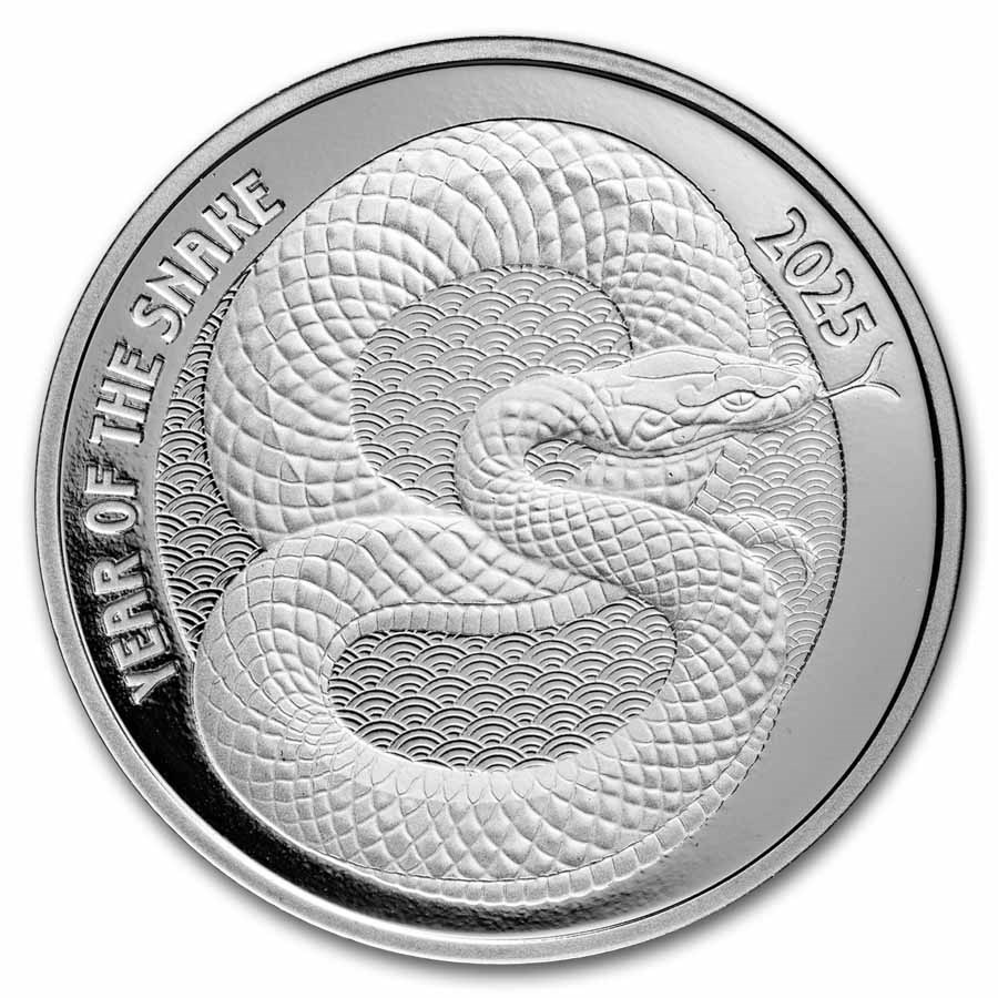 1 oz Silver Proof - 2025 Year of the Snake (Series 2)
