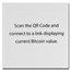 1 oz Silver Proof Gold Gilded Round - Bitcoin | QR Code