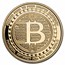 1 oz Silver Proof Gold Gilded Round - Bitcoin | QR Code