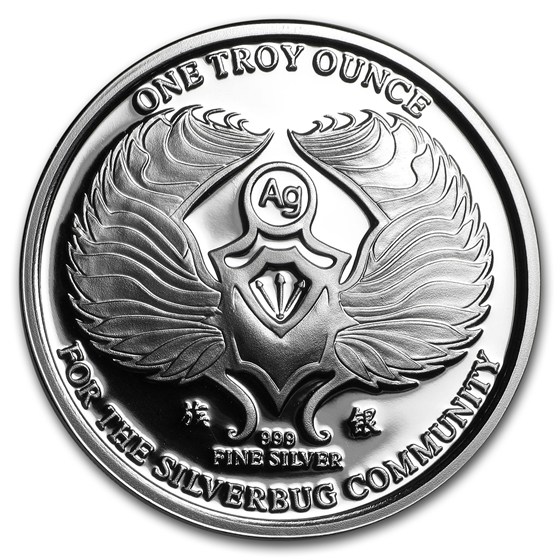 Buy 1 oz Silver Proof Round - 2017 Reddit Silverbug: Ariel Tree Fairy ...