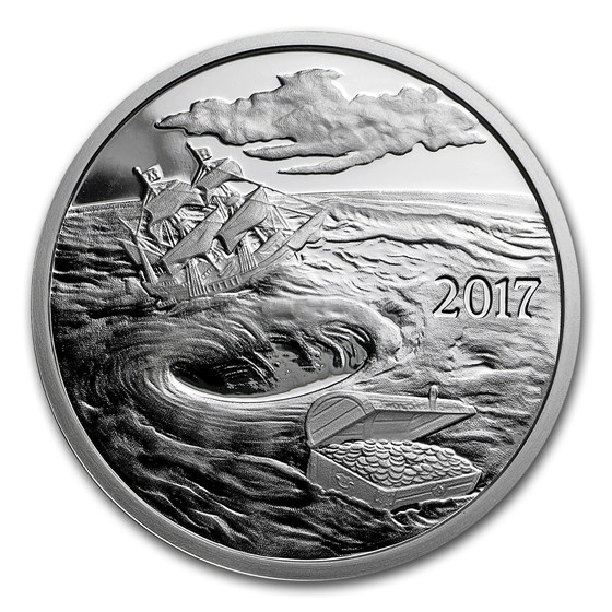 1 oz Silver Proof Round - 2017 Silverbug Island Whirlpool 1 oz Silver Proof Round - 2017 Silverbug Island Whirlpool