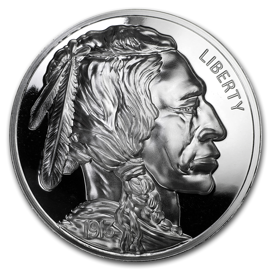 Buy 1 oz Silver Proof Round American Legacy Series Buffalo Nickel