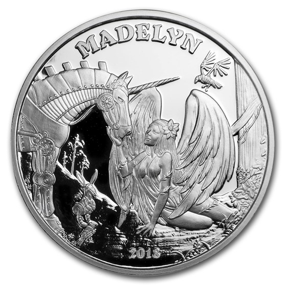 1 oz Silver Proof Round - Angels & Demons Series (Madelyn) 1 oz Silver Proof Round - Angels & Demons Series (Madelyn)