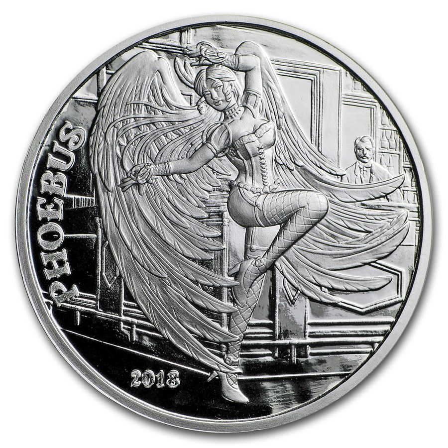 1 oz Silver Proof Round - Angels & Demons Series (Phoebus)