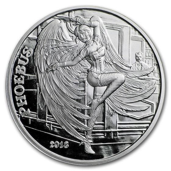 1 oz Silver Proof Round - Angels & Demons Series (Phoebus) 1 oz Silver Proof Round - Angels & Demons Series (Phoebus)