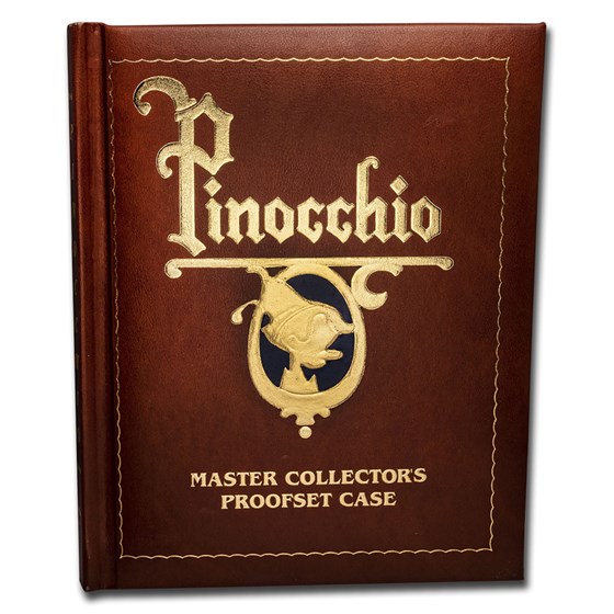 1 oz Silver Proof Round - Pinocchio 50th Anniv (6-Piece Set) 1 oz Silver Proof Round - Pinocchio 50th Anniv (6-Piece Set)
