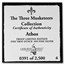 1 oz Silver Proof Round - Three Musketeers - Athos The Gnostic