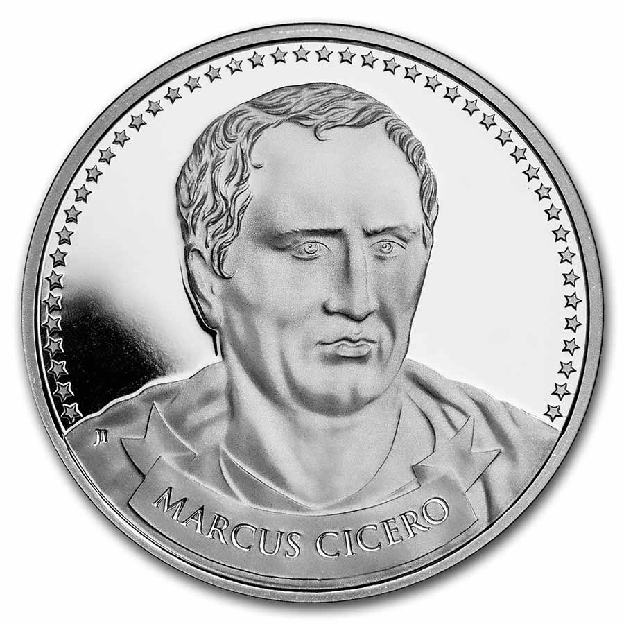 1 oz Silver Rnd - Founders of Liberty: Cicero | Keep & Bear Arms