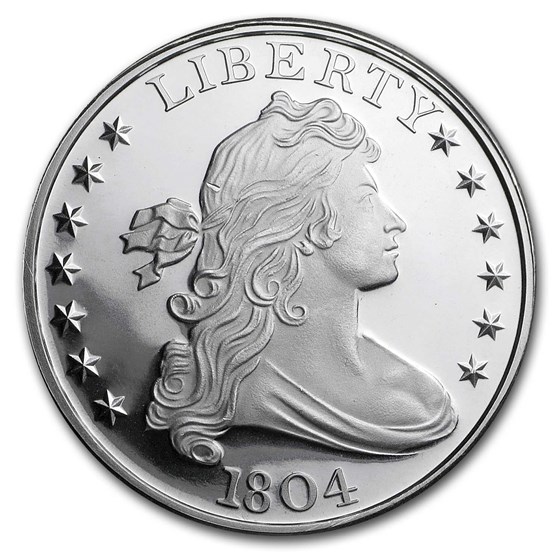 1 oz Silver Round - 1804 Silver Dollar 1 oz Silver Round - 1804 Silver Dollar