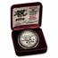 1 oz Silver Round - 1987 Mickey's Holiday Treasures (Rarities)