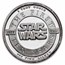 1 oz Silver Round - 1987 Rarities Mint Star Wars (Luke & Leia)