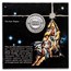 1 oz Silver Round - 1987 Rarities Mint Star Wars (Luke & Leia)