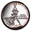 1 oz Silver Round - 1987 Rarities Mint Star Wars (Luke & Leia)