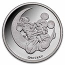 1 oz Silver Round - 1989 Disney Yours Forever (Rarities, 3rd Ed.)