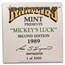 1 oz Silver Round - 1989 Mickey's Luck (Rarities Mint)