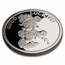 1 oz Silver Round - 1989 Mickey's Luck (Rarities Mint)