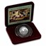 1 oz Silver Round - 1990 Mickey's Holiday Treasures (Rarities)