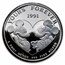 1 oz Silver Round - 1991 Disney Yours Forever (Rarities, 4th Ed.)