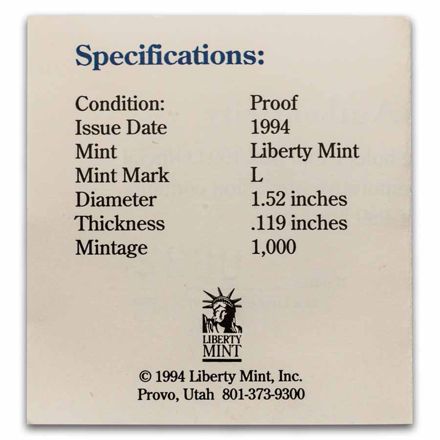 Buy 1994 1 oz Silver Walt Disney World Resort Round | APMEX