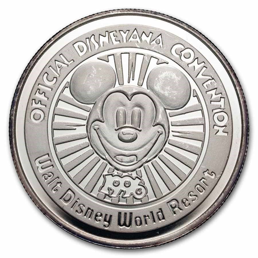 1 oz Silver Round - 1996 Walt Disney World Resort