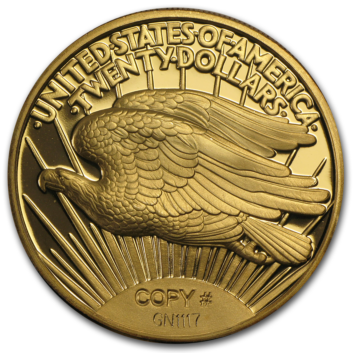 Buy 1 oz Silver Round - $20.00 Saint-Gaudens Replica (MCMVII) | APMEX
