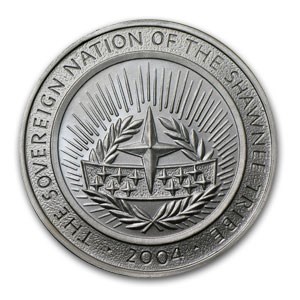 1 oz Silver Round - 2004 Shawnee Indian Tribe $1.00 Coin (BU) 1 oz Silver Round - 2004 Shawnee Indian Tribe $1.00 Coin (BU)