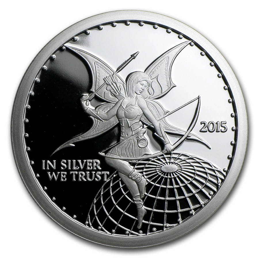 Buy 1 oz Silver Round - 2015 Silverbug Fairy Archer | APMEX