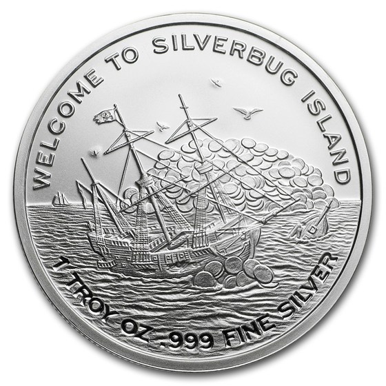 Buy 1 oz Silver Round - 2018 Silverbug Island Leviathan BU | APMEX