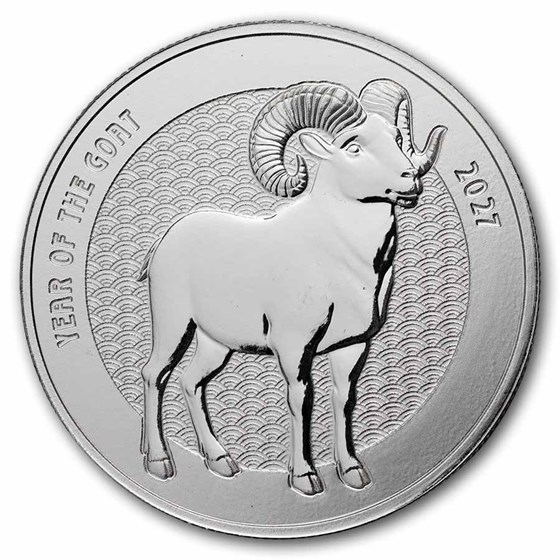 1 oz Silver Round - 2027 APMEX Year of the Goat (Series 2)