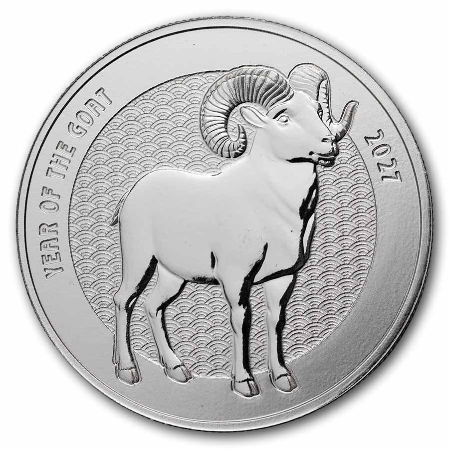 1 oz Silver Round - 2027 APMEX Year of the Goat (Series 2)
