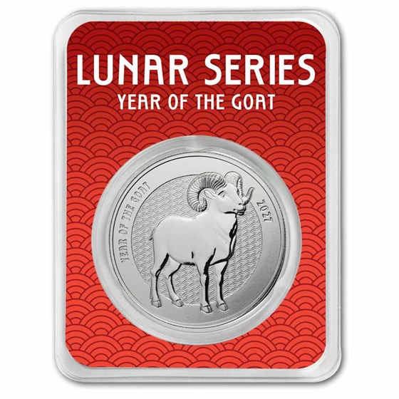 1 oz Silver Round - 2027 APMEX Year of the Goat (TEP, Series 2)