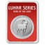 1 oz Silver Round - 2027 APMEX Year of the Goat (TEP, Series 2)