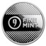 1 oz Silver Round - 9Fine Mint (Diamond Pattern)