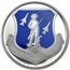 1 oz Silver Round - Air National Guard (Enam, w/Box & Capsule)