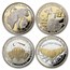 1 oz Silver Round - Albuquerque Balloon Fiesta (Random, Gilded)