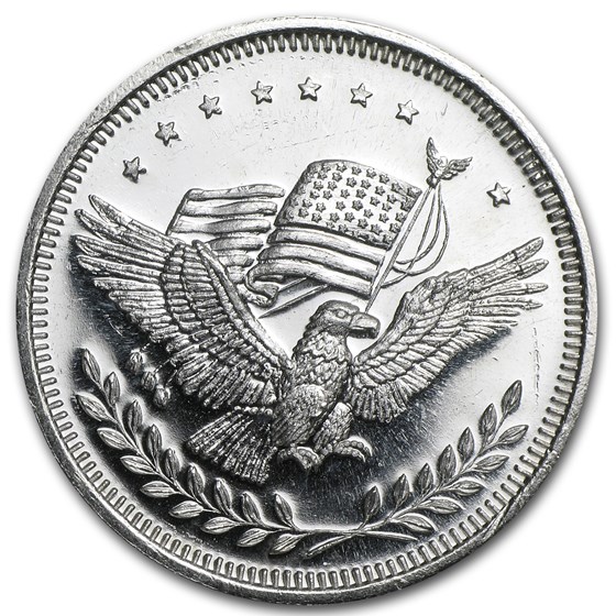 1 oz Silver Round - American Pacific Mint (Trade Unit) 1 oz Silver Round - American Pacific Mint (Trade Unit)