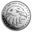 1 oz Silver Round - APMEX (2014 Eagle Eye)