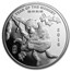 1 oz Silver Round - APMEX (2016 Year of the Monkey)