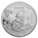 1 oz Silver Round - APMEX (2023 Year of the Rabbit)